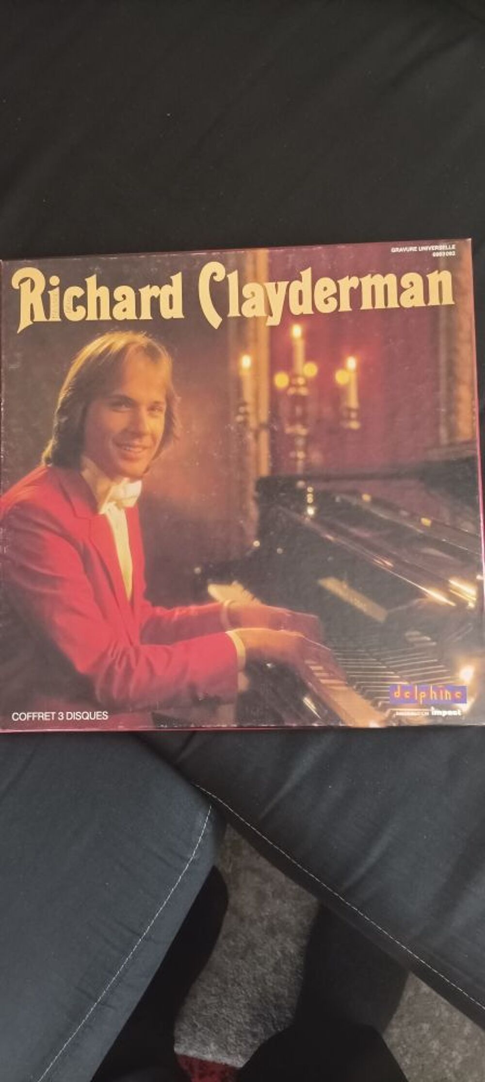coffret Richard Clayderman CD et vinyles