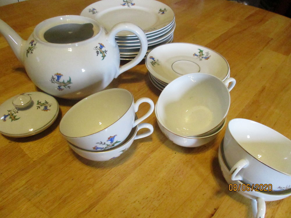 porcelaine suisse langenthal ,service &agrave; th&eacute; Cuisine