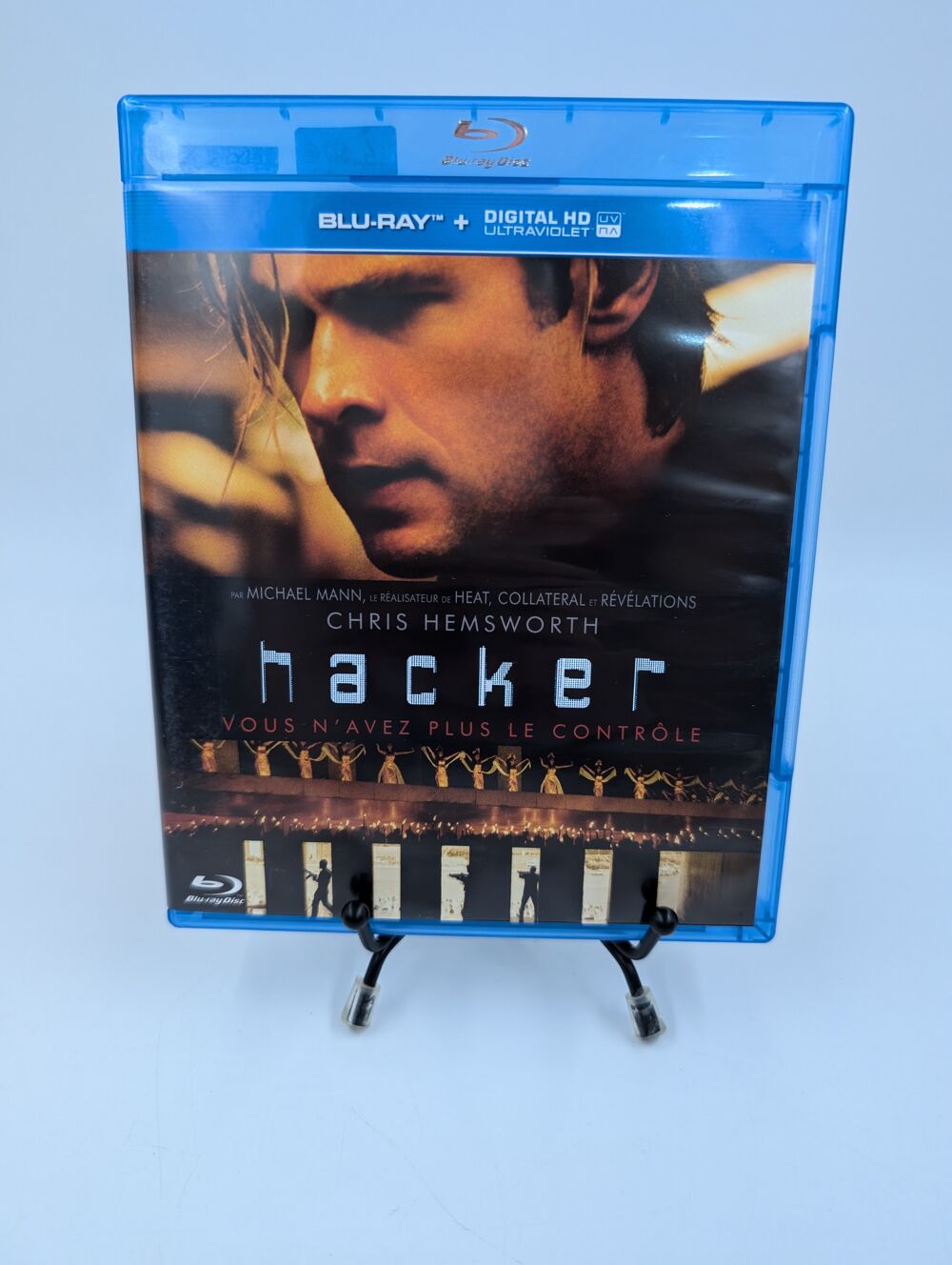 Film Blu-Ray Disc Hacker en boite DVD et blu-ray