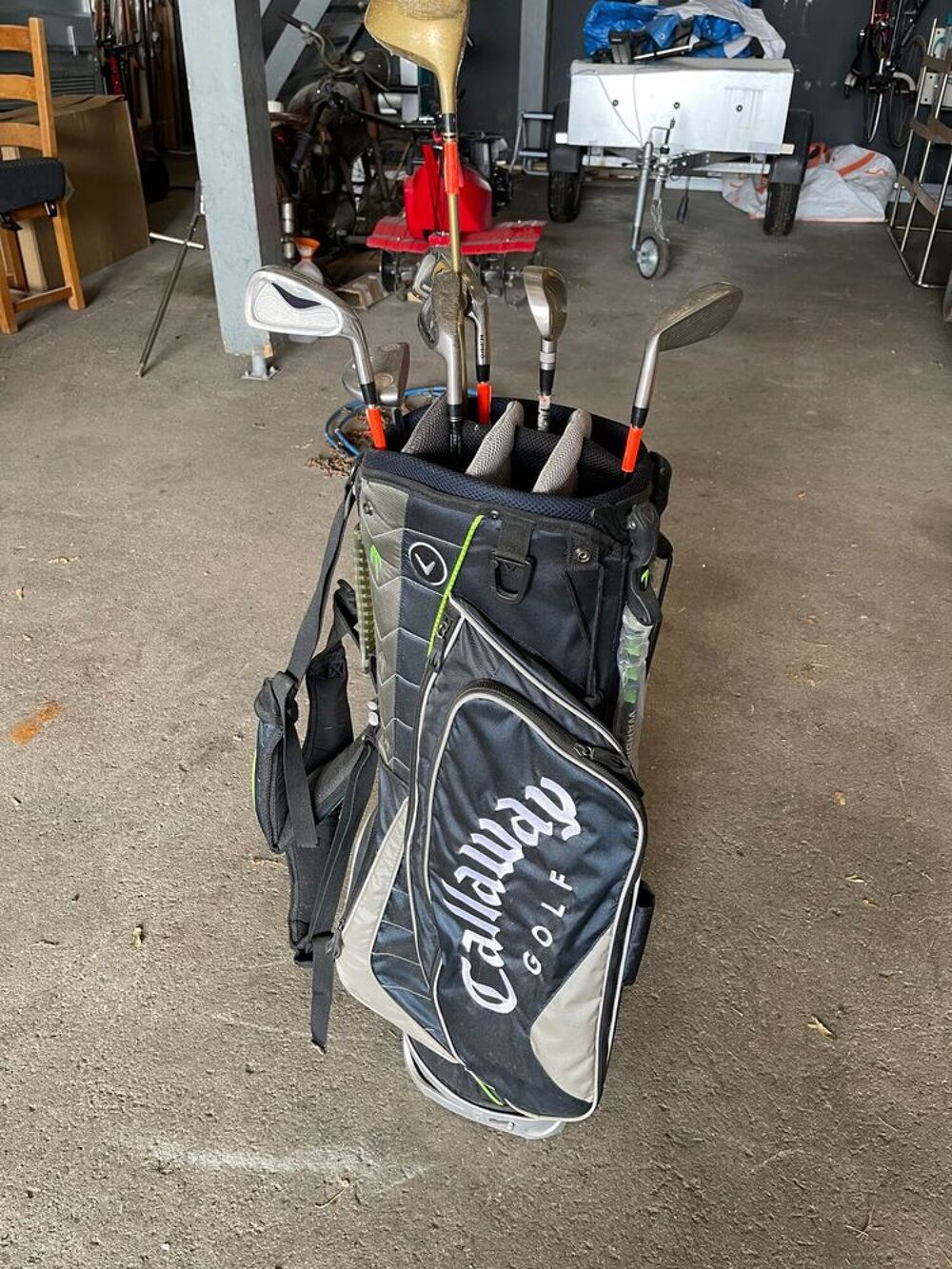 Sac de golf callaway warbird et clubs Sports