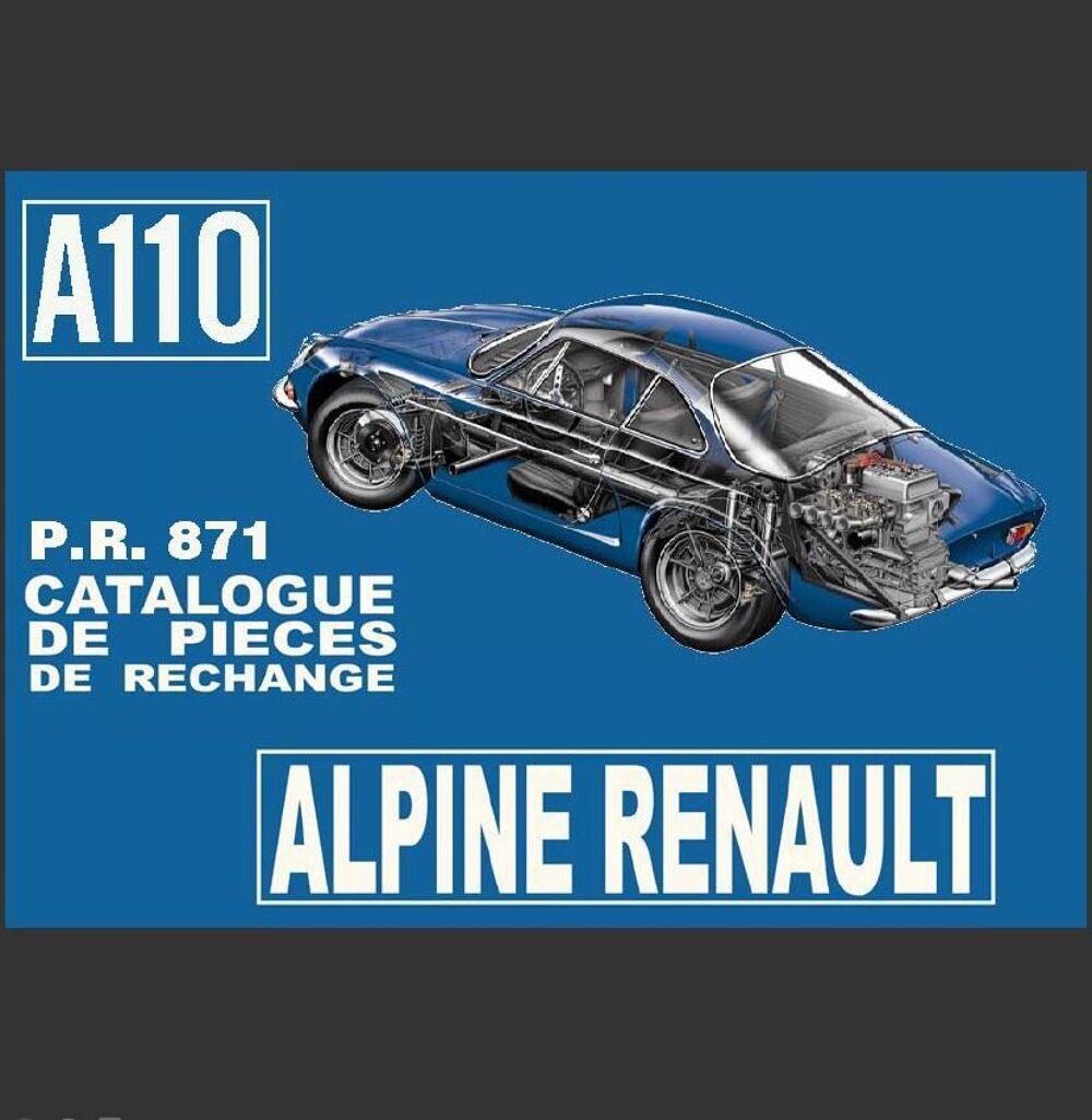 Manuels d'atelier Alpine Renault Livres et BD