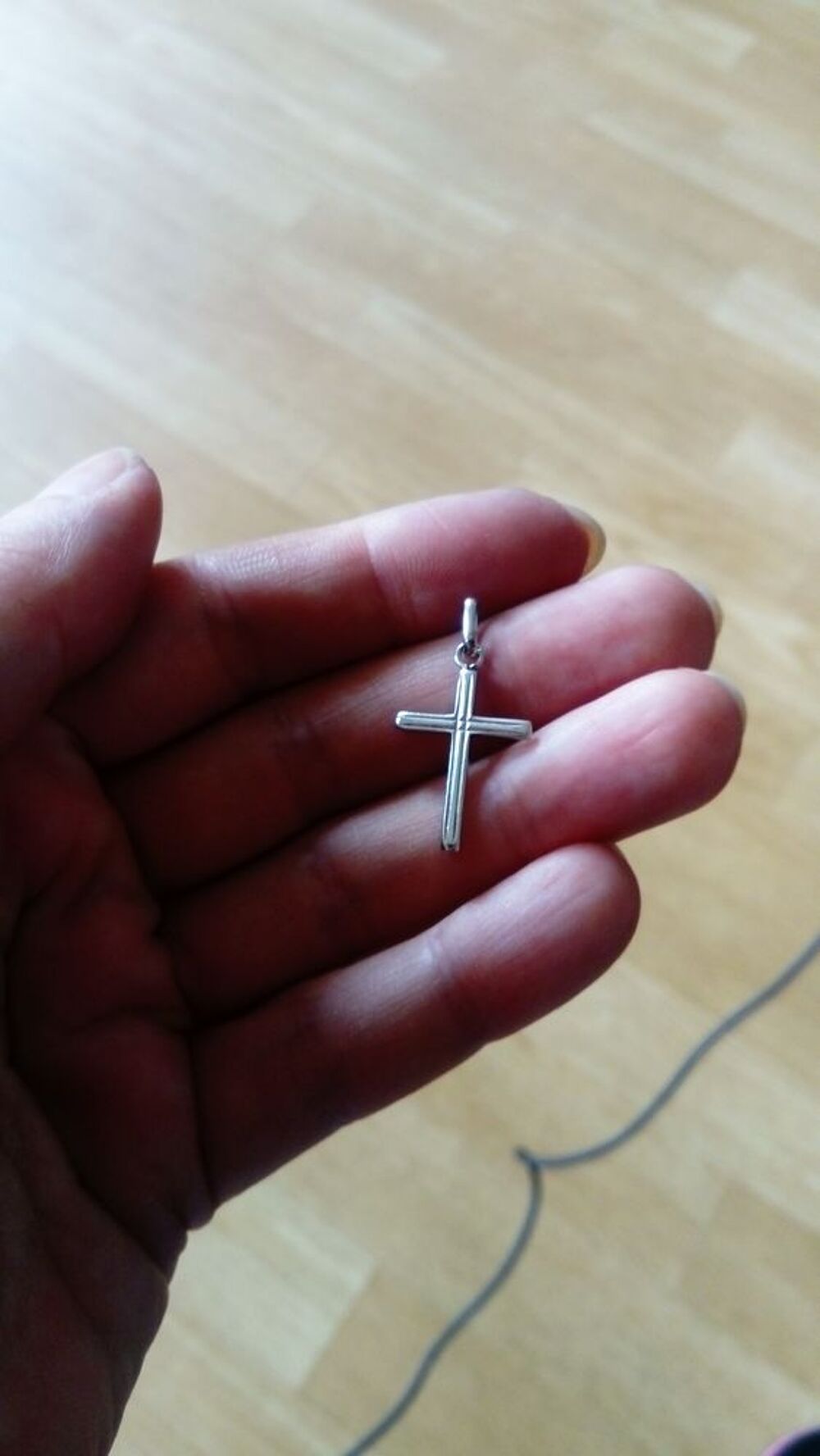 Pendentif croix argent Bijoux et montres