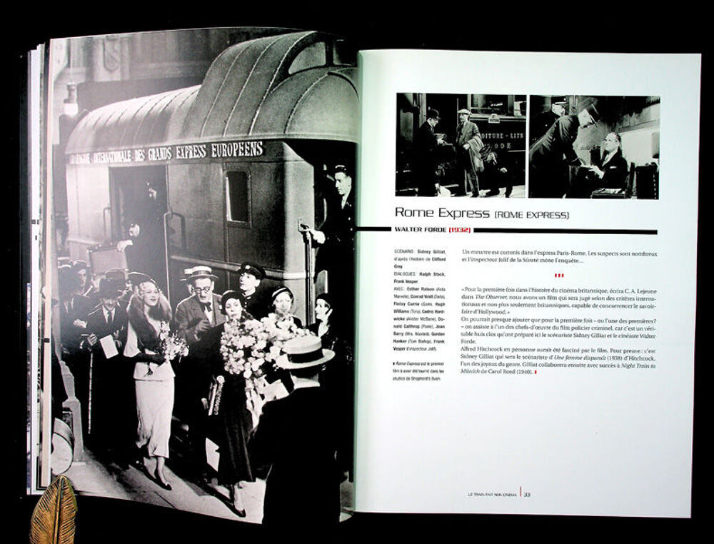 LE TRAIN FAIT SON CINEMA en 248 pages (Riveneuve Collection Livres et BD