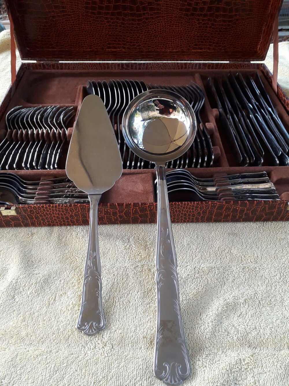 M&eacute;nag&egrave;re vintage en inox Décoration