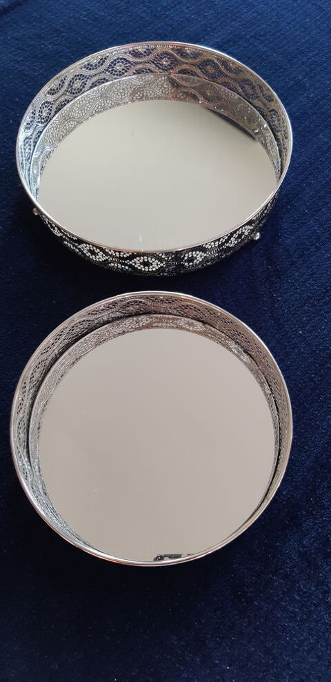 2 corbeilles mtal avec fond miroir 10 Paris 19 (75)