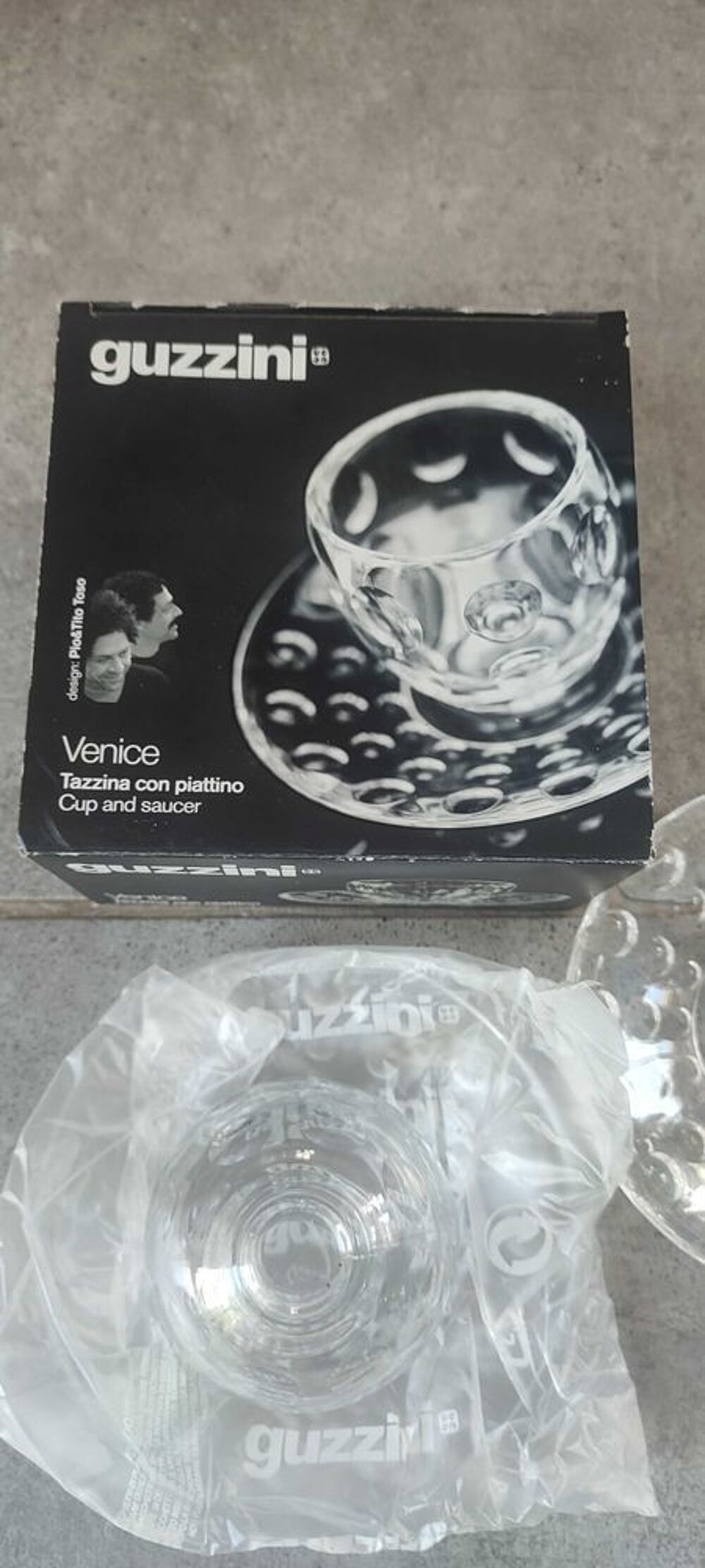 Service Espresso Guzzini Venice Design Italien 