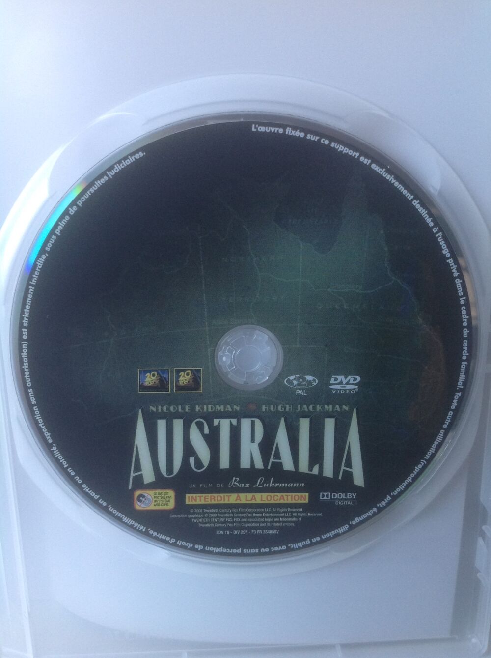 AUSTRALIA DVD Envoi Possible
DVD et blu-ray