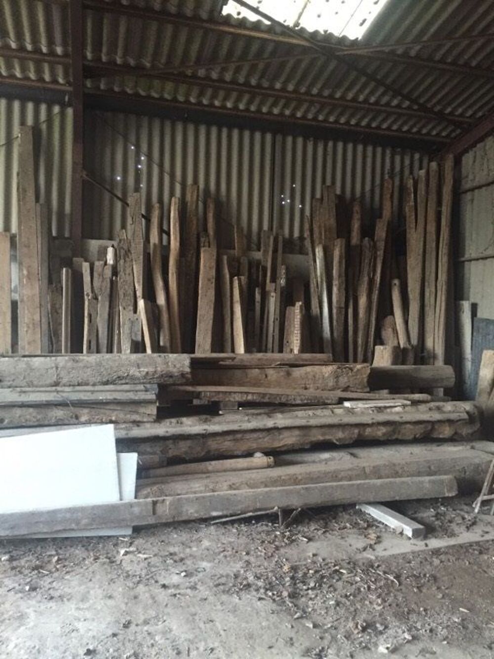 lot de poutres en ch&ecirc;nes Bricolage