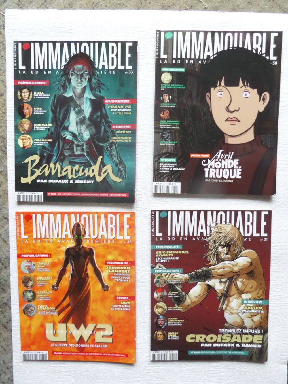 bandes dessinees L IMMANQUABLE Livres et BD