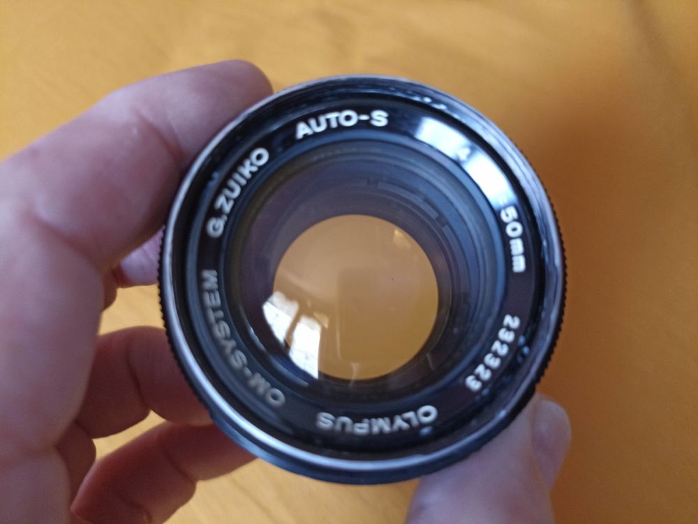 Objectif Olympus Zuiko OM 50mm 1.4 Photos/Video/TV