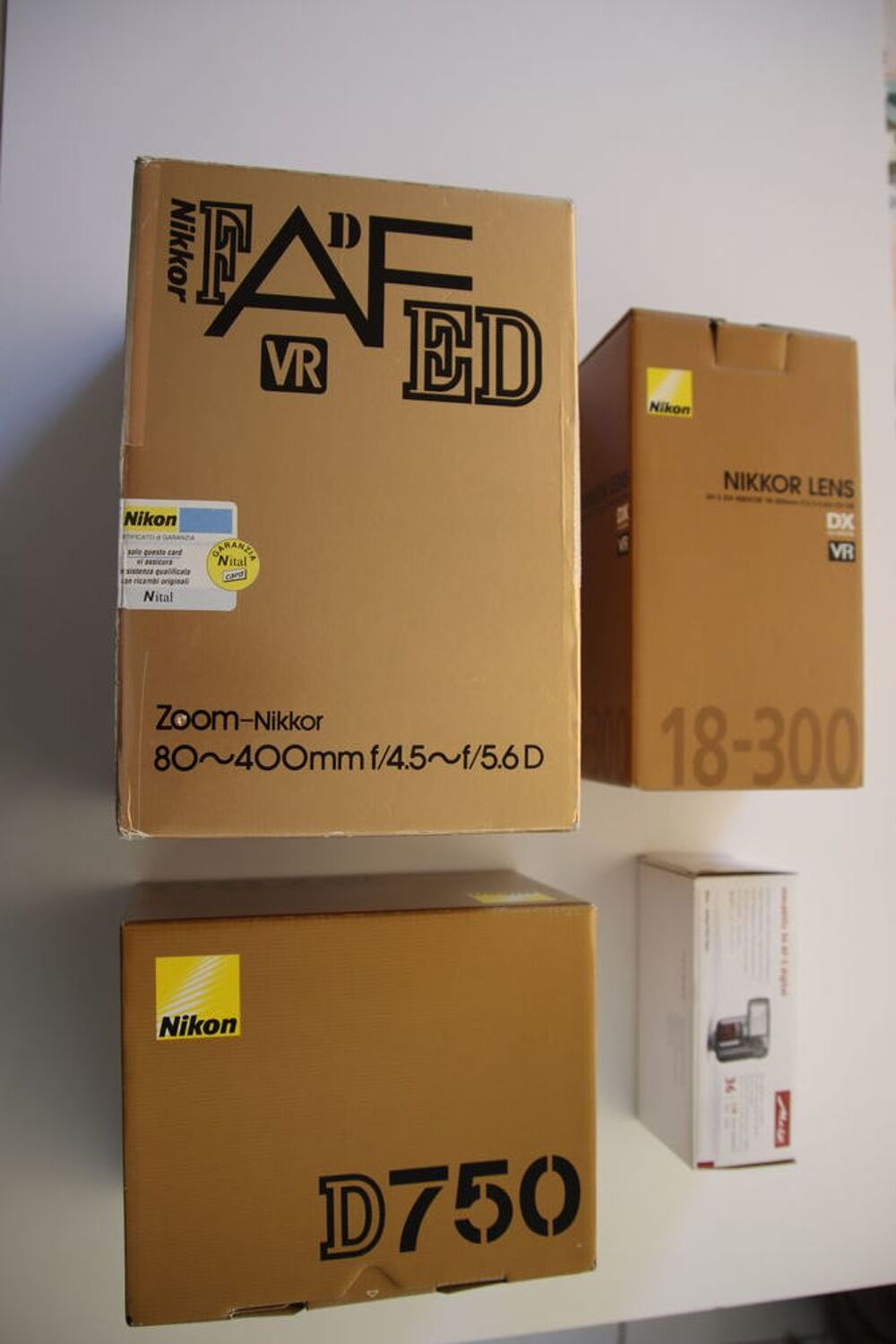 NIKON D750 + Objectif 18-300mm + Objectif 80-400mm + Flash Photos/Video/TV
