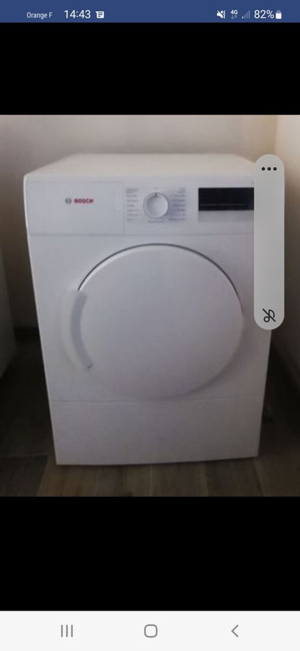 S&egrave;che linge Bosch Electroménager