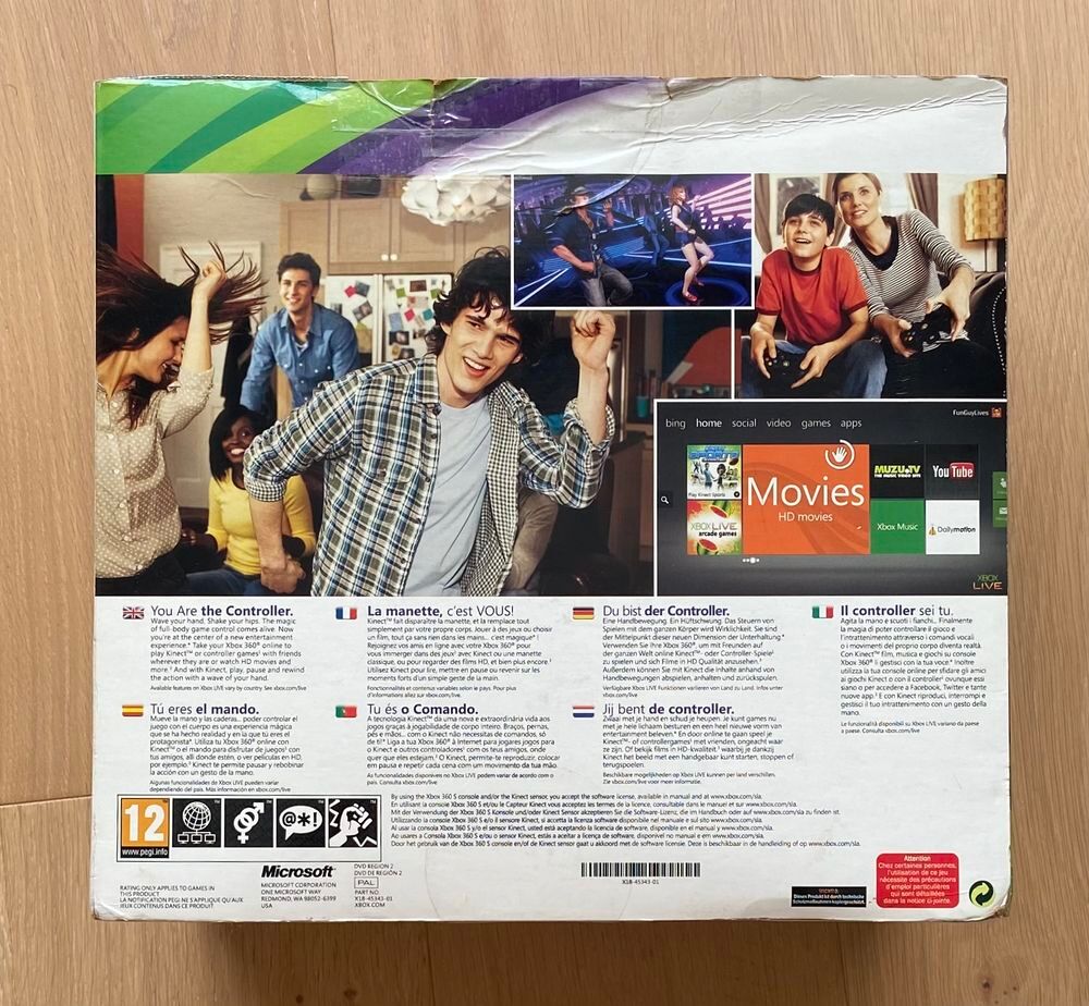 Xbox 360 S kinect 8 jeux guitare Consoles et jeux vidéos