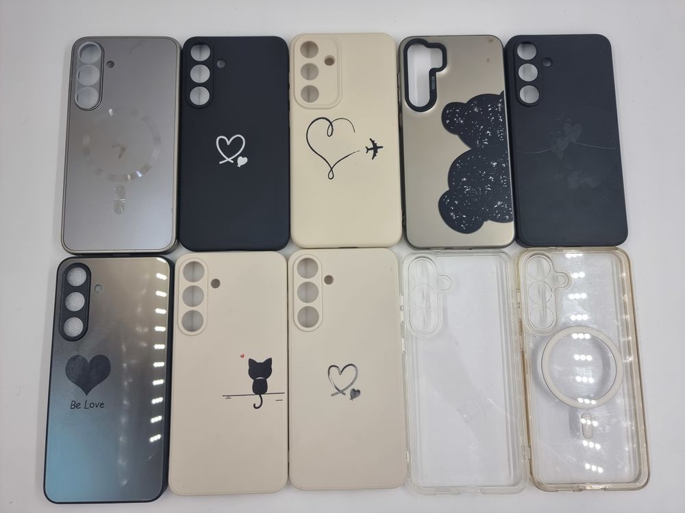 Lot de 10 coques pour Samsung S25+ comme neuves Téléphones et tablettes