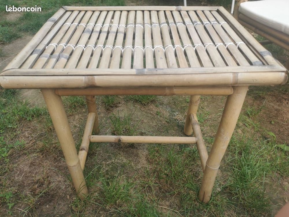Table basse bambou Meubles