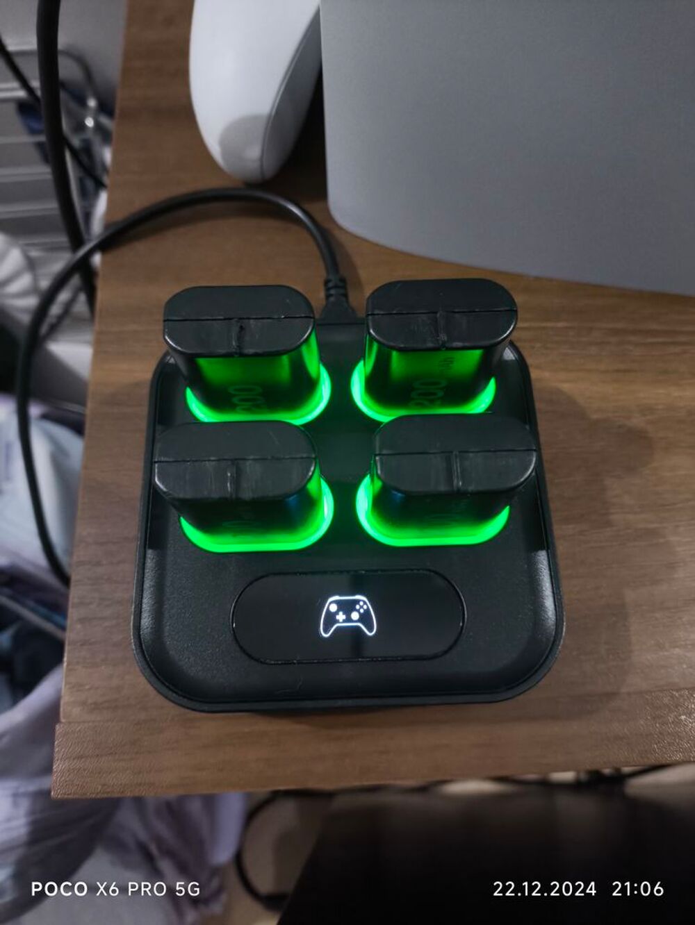 Batteries + Chargeur pour XBox Consoles et jeux vidéos