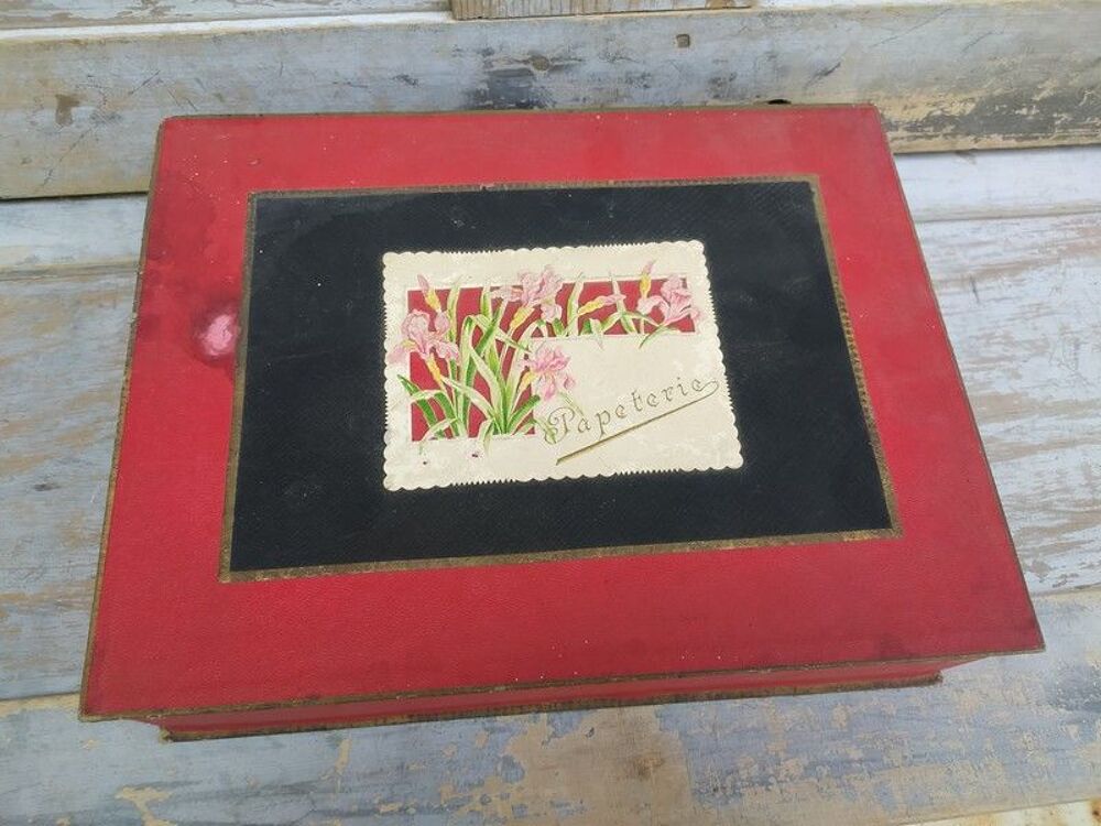 Coffret Papeterie Bureau Jouet Ancien JL Paris ca1930
