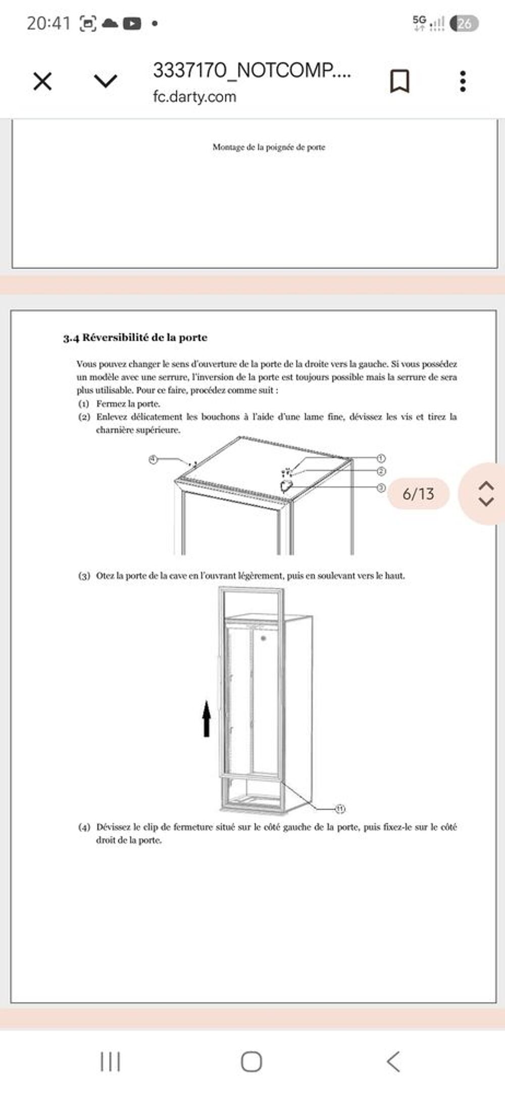 cave &agrave; vin la sommeli&egrave;re Electroménager
