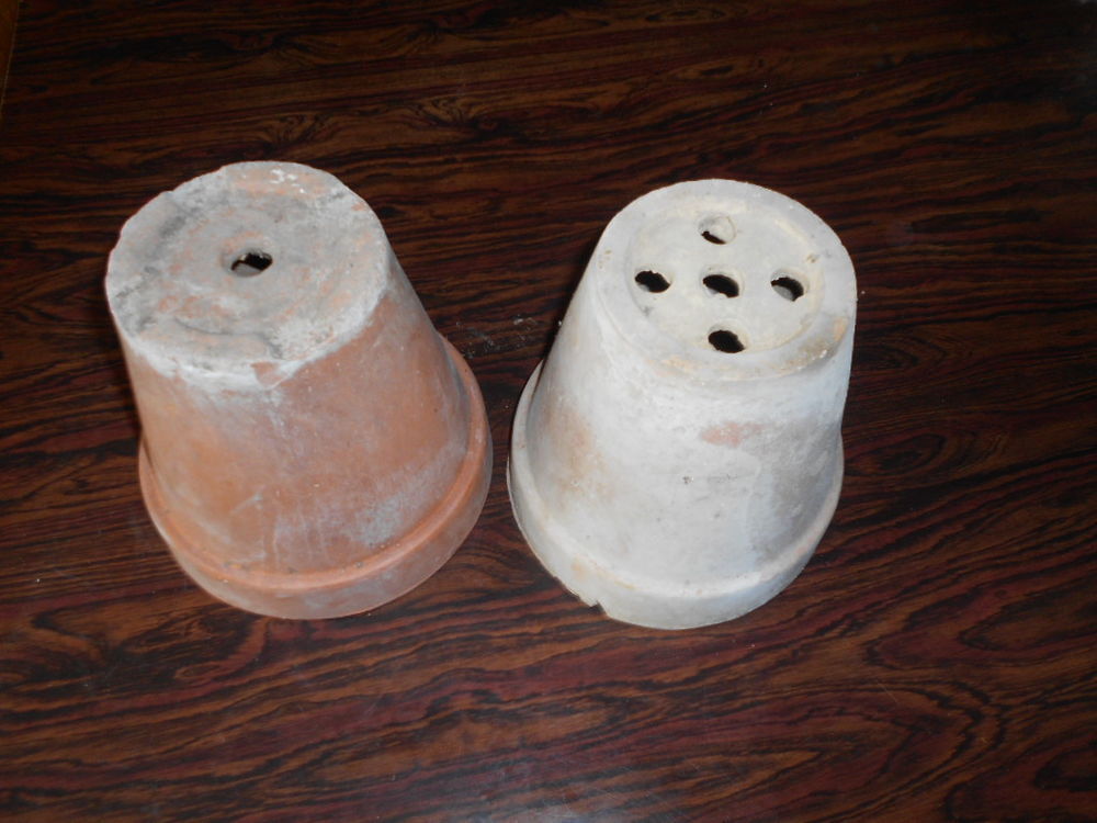 4 POTS EN TERRE CUITE Jardin