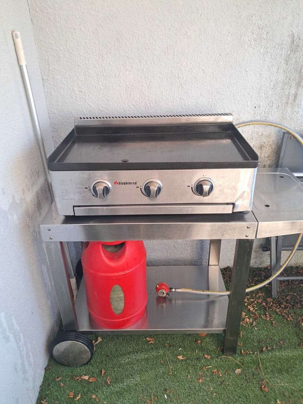 plancha gaz professionnelle Jardin