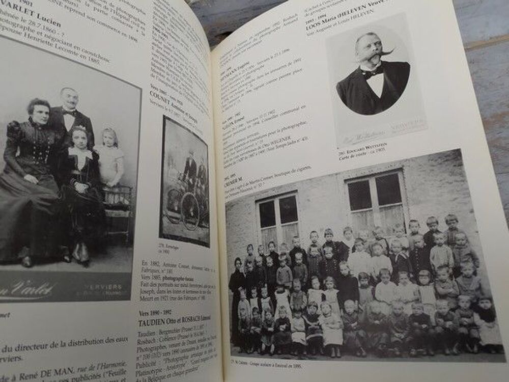 Livre 100 Ans de Photographie &agrave; Verviers 1839-1939 