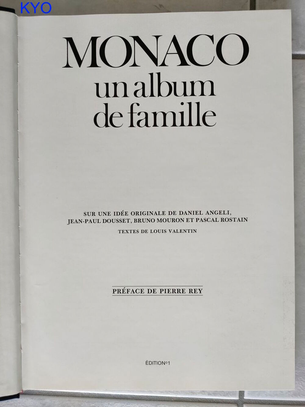 Monaco un album de famille, Princesse Caroline Stephanie Livres et BD