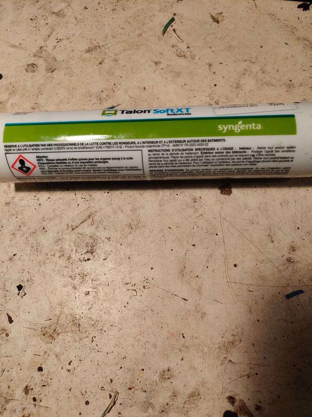   Cartouche pte Anti rongeurs  