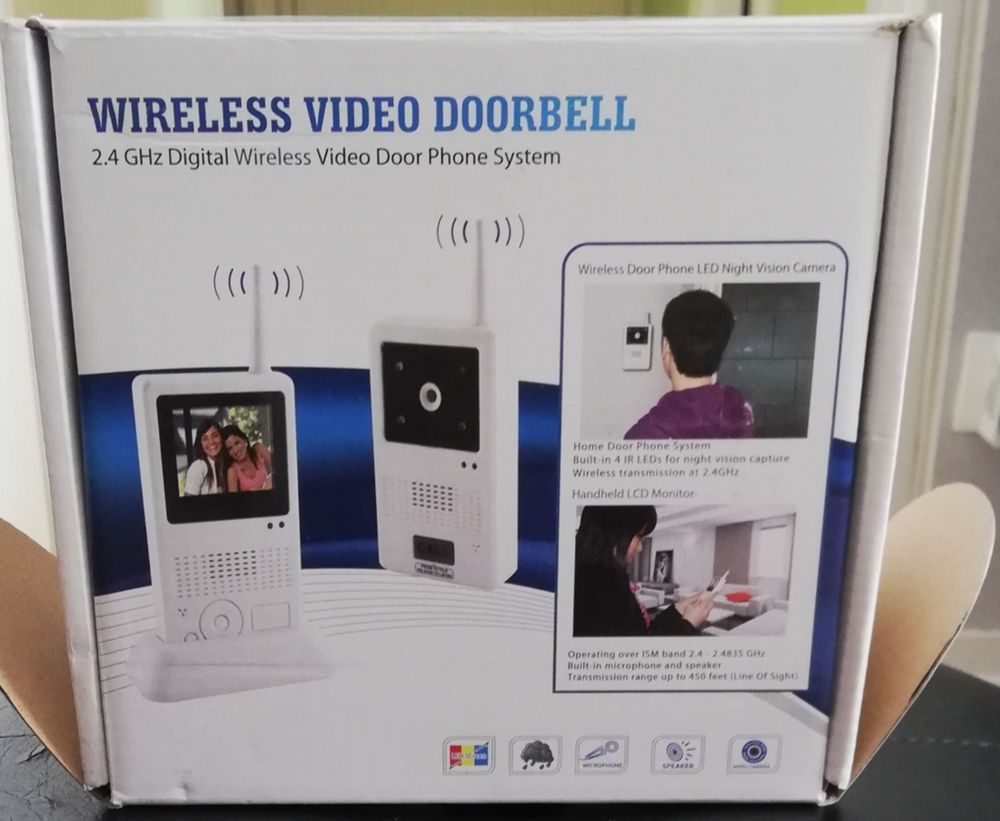 Portier vid&eacute;o sans fil Photos/Video/TV