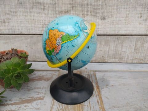 Ancien Globe Terrestre Mappemonde Jouet Mont Blanc Vintage. 35 Loches (37)