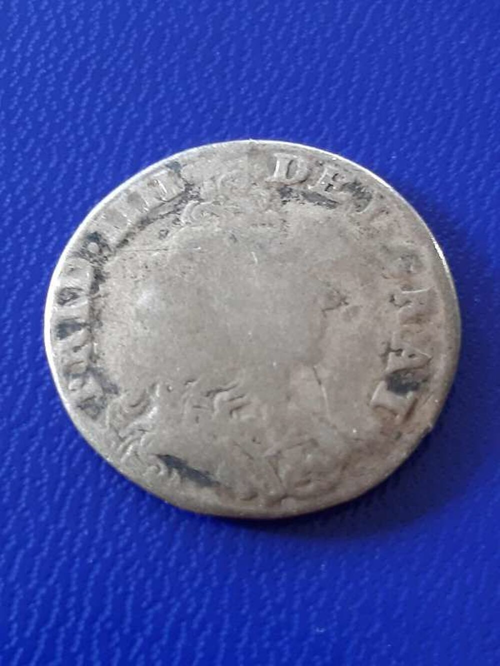 1701 Danemark 8 schilling argent 