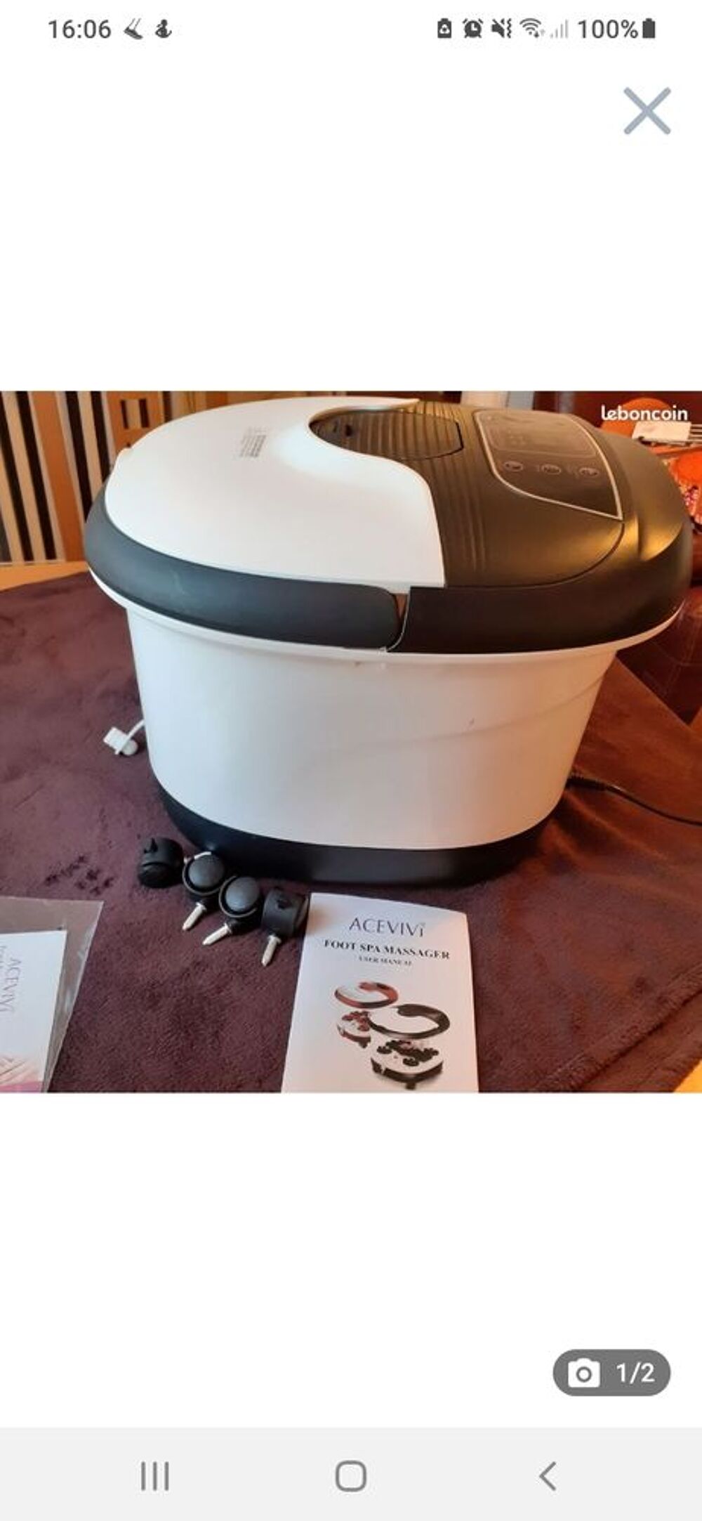 Mat&eacute;riel p&eacute;dicure SPA Electroménager