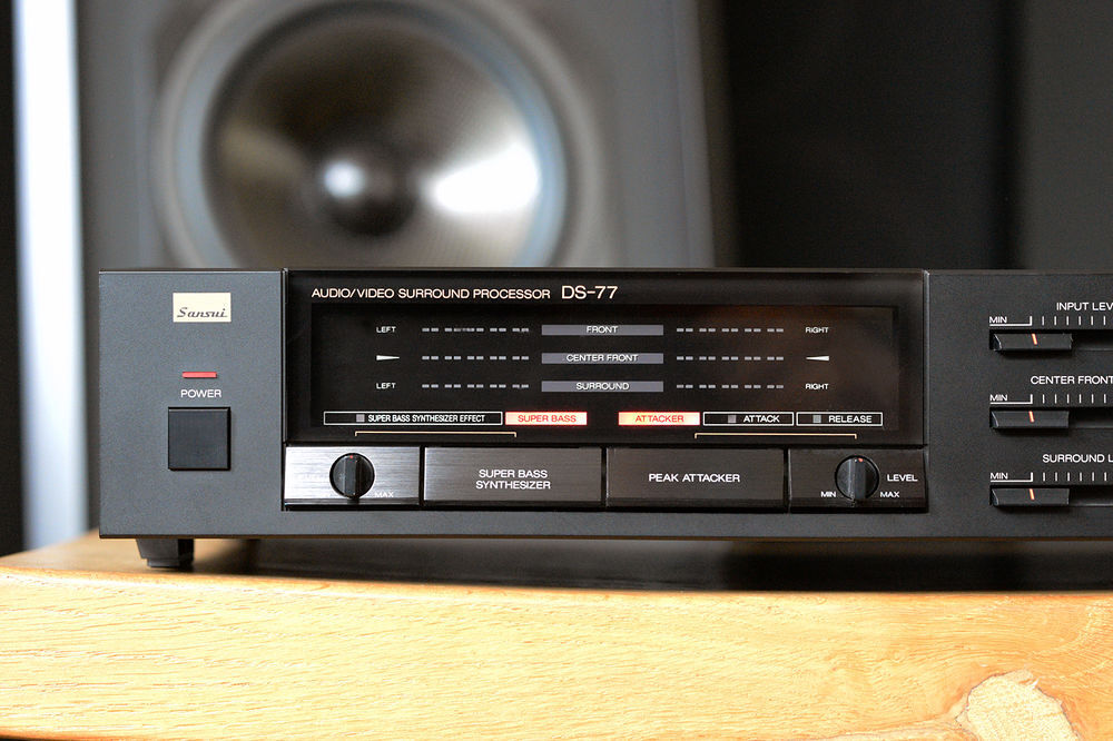 Processeur Surround audio/vid&eacute;o - Sansui DS-77 Audio et hifi