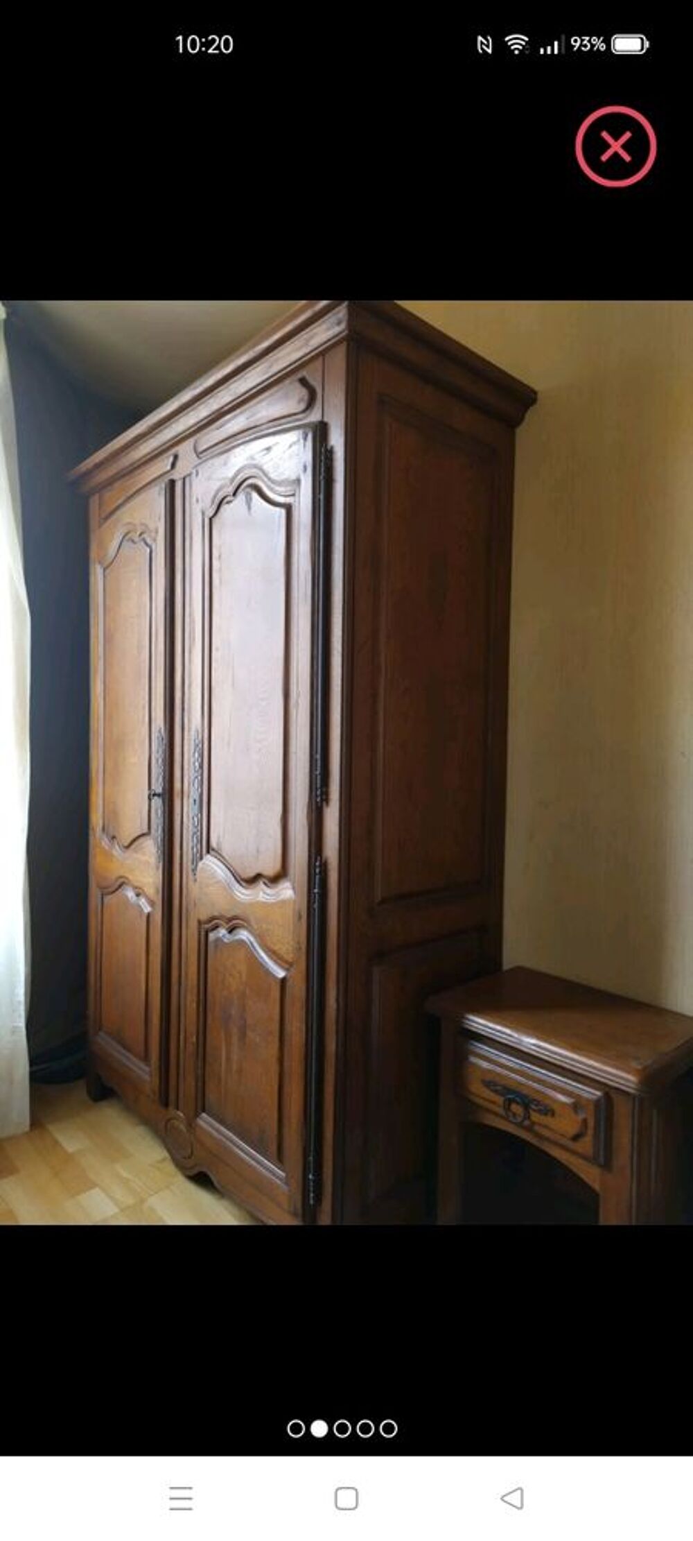 Chambre &agrave; coucher ch&ecirc;ne Meubles