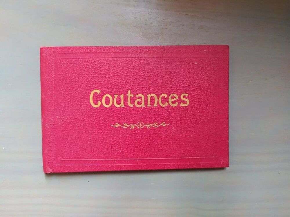 Ancien Album Photographies Coutances XIX&egrave;me Normandie 
