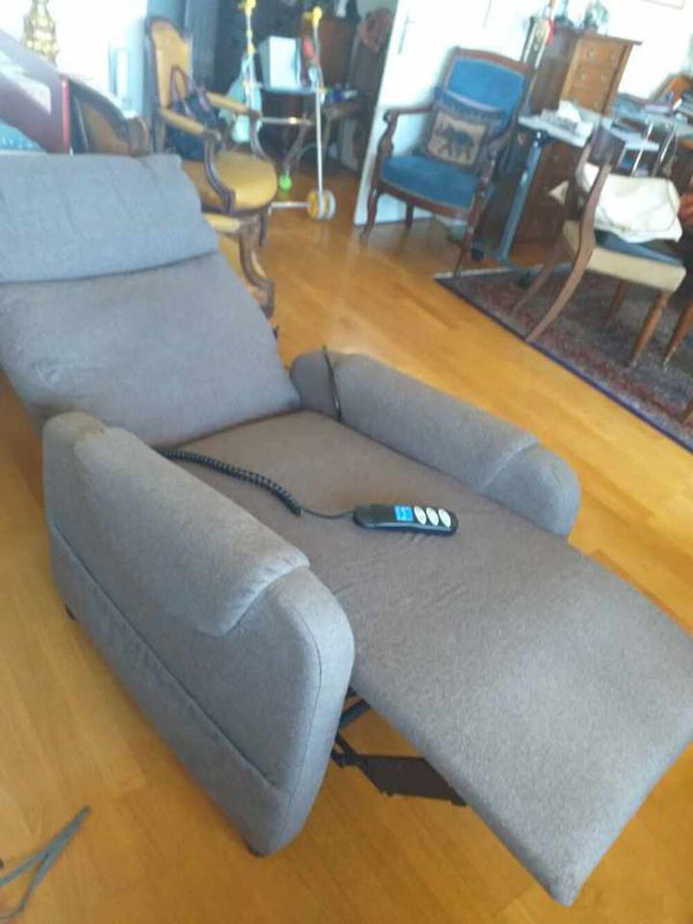 Fauteuil confort 2 Moteurs MEDILAX LOUIS L couleur chocolat Meubles