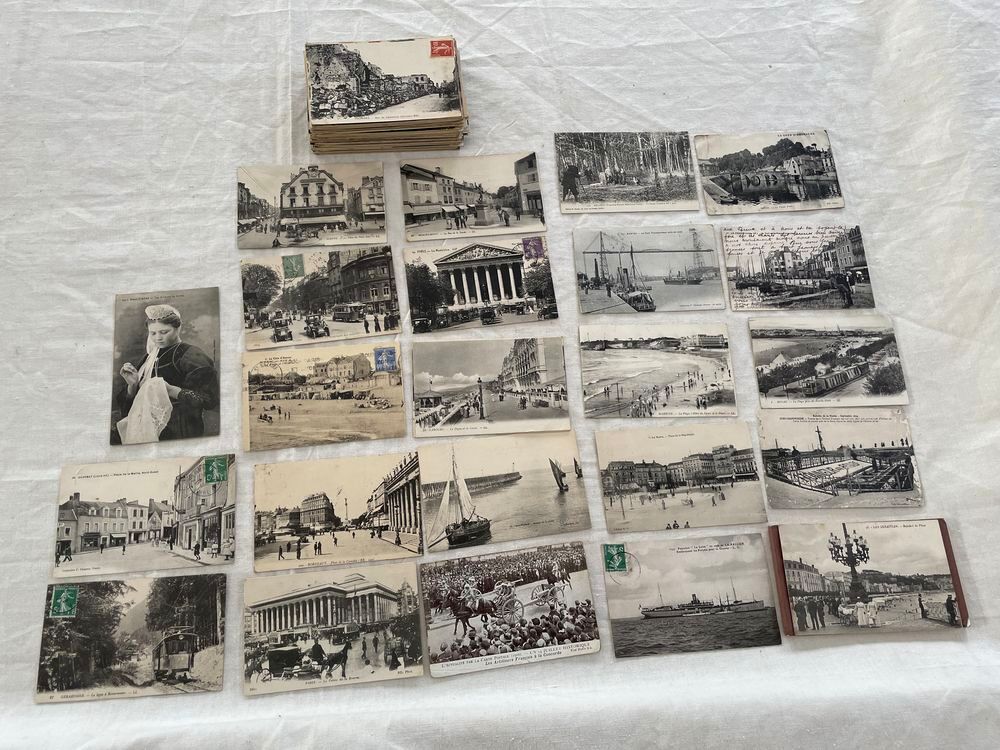 lot de cartes postales anciennes 