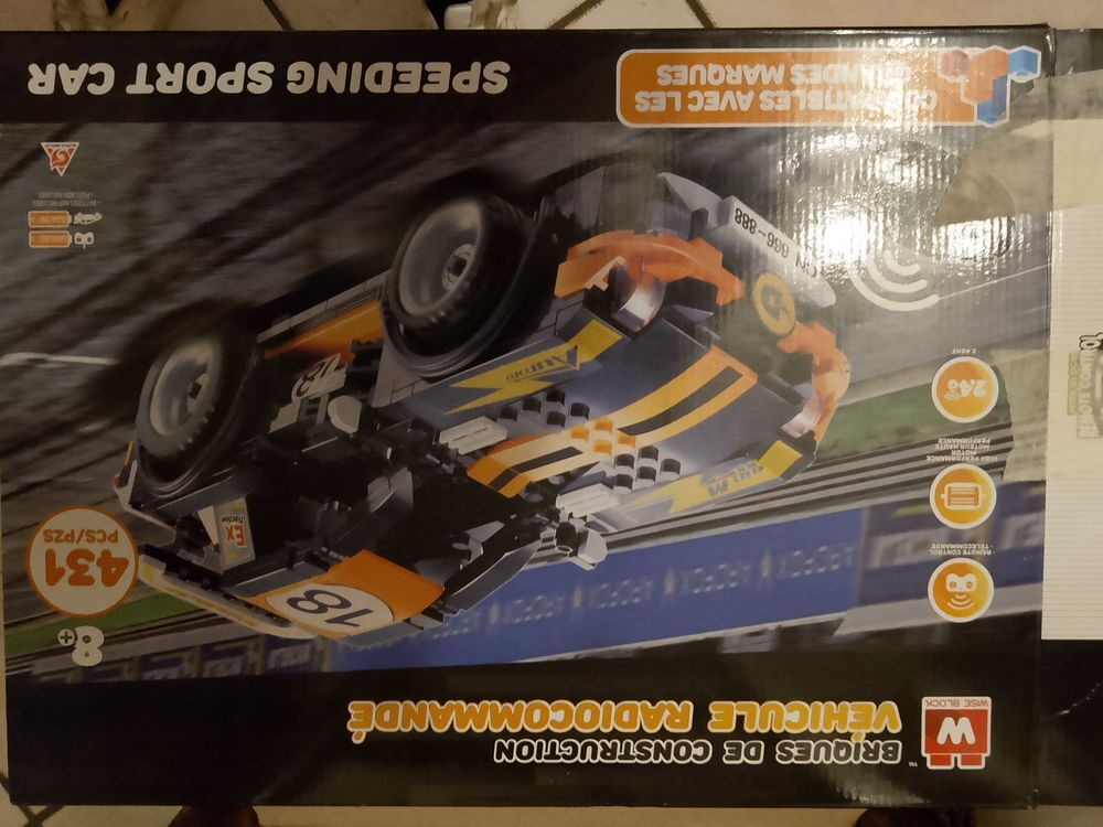 construction voiture t&eacute;l&eacute;command&eacute;e Jeux / jouets
