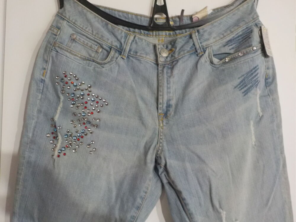JEAN FEMME &quot;NANA MOUR&quot; TAILLE 50 NEUF AVEC ETIQUETTE Vtements