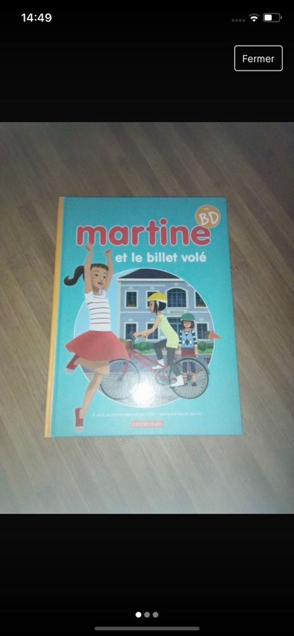 Martine et le billet vol&eacute; Livres et BD