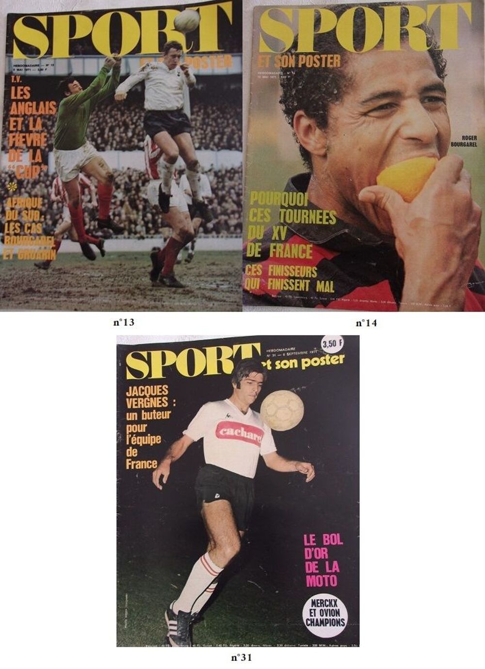 Sport et son poster ann&eacute;e 1971 