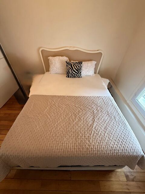 Lot 2 matelas 160x200- superposés/Tête de lit bois 160cm 200 Charenton-le-Pont (94)