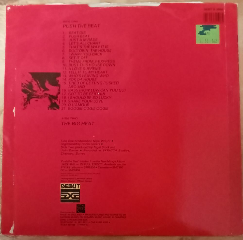 MIRAGE / DISQUE MAXY 45 TOURS / CD et vinyles