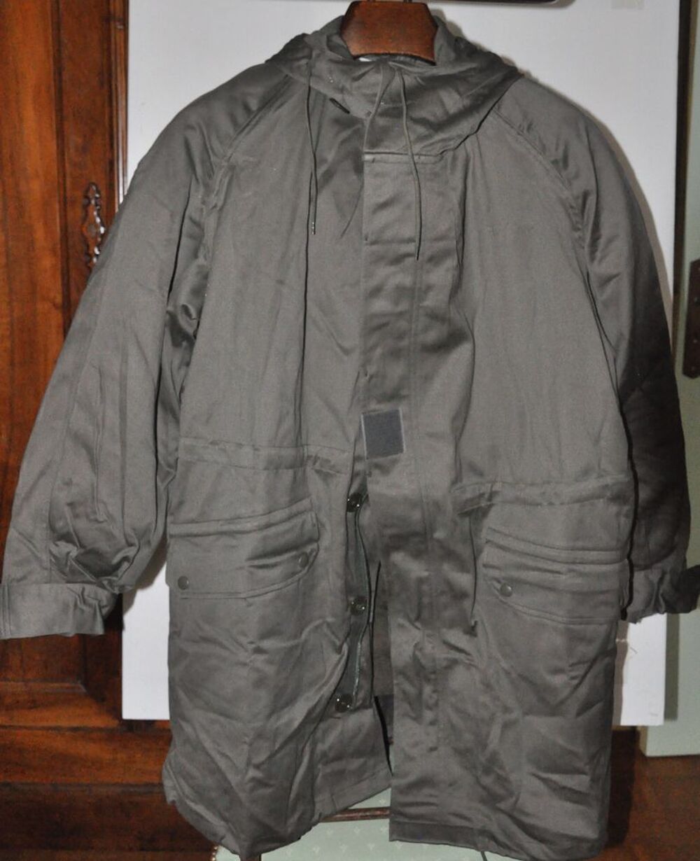 Parka militaire kaki Vêtements