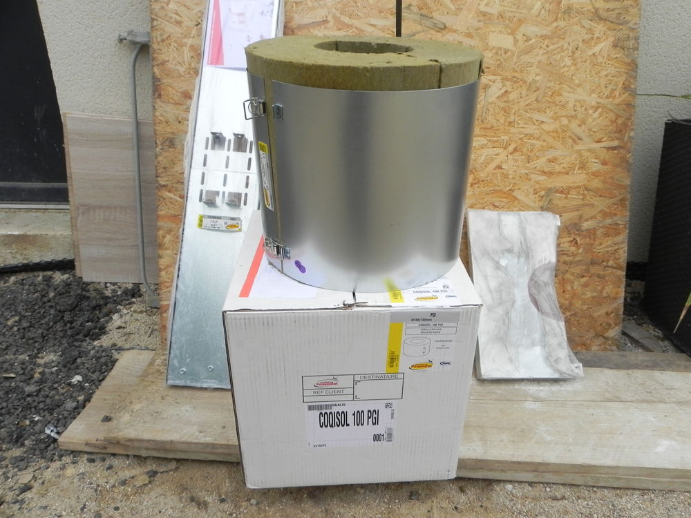 Poujoulat pour po&ecirc;le a granul&eacute; coquille collier de soutien Bricolage