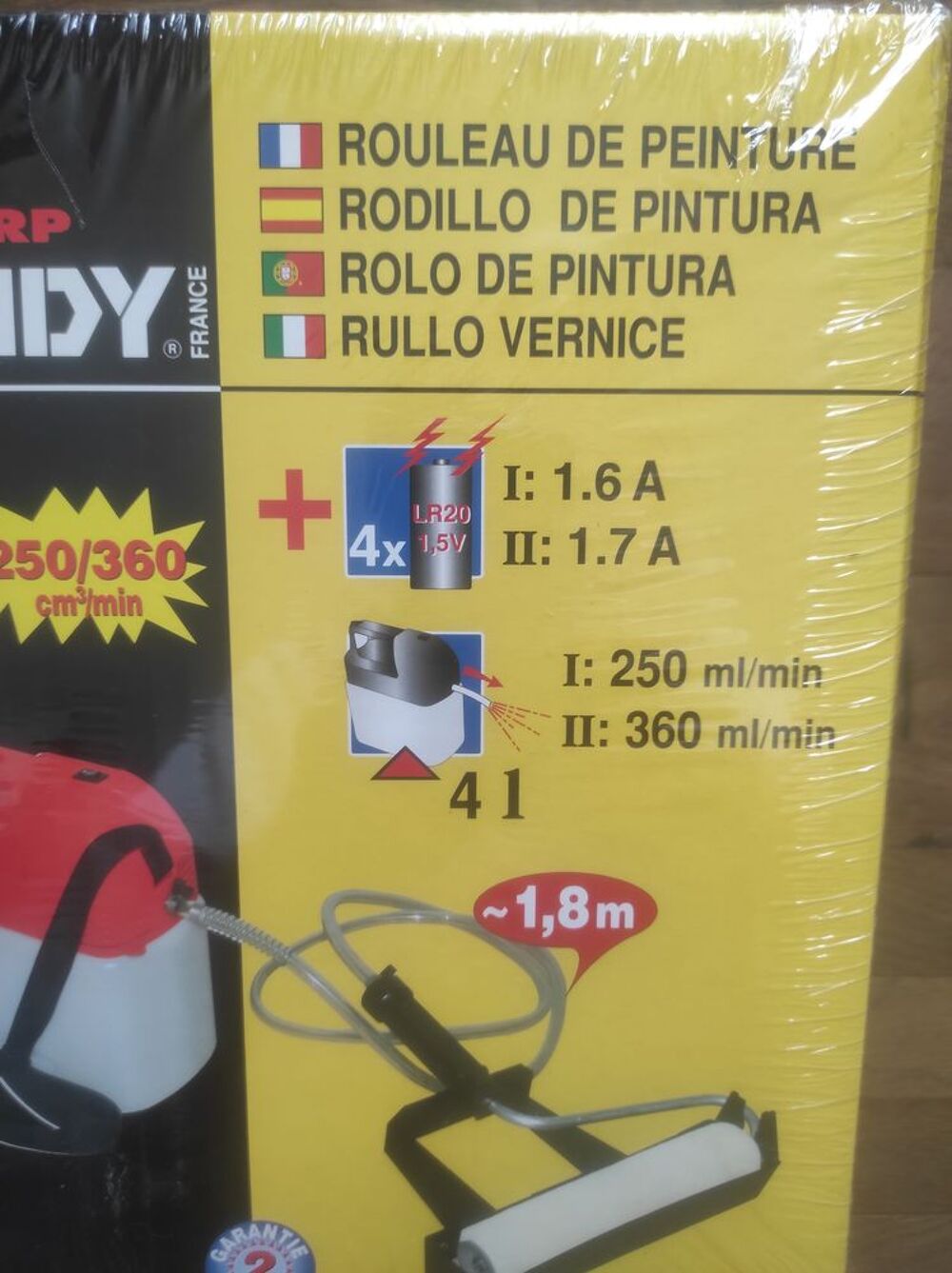 Rouleau peinture rondy Bricolage