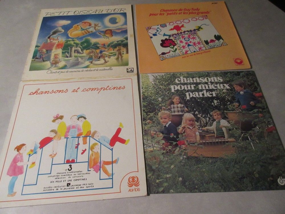 33 T pour les enfants CD et vinyles