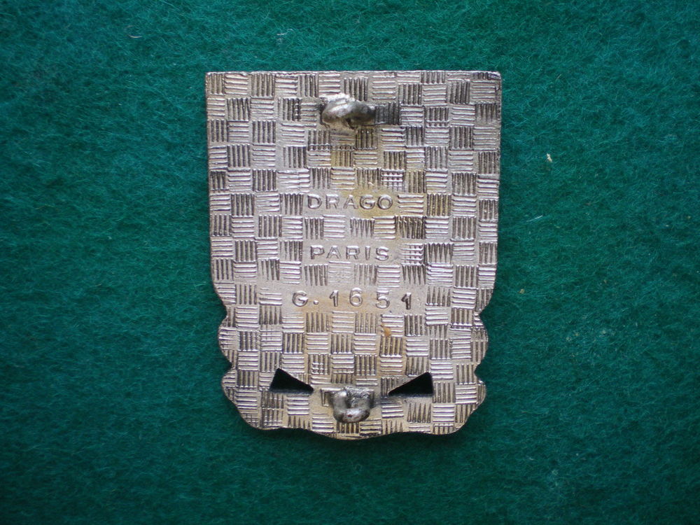 Insigne colonial - Unit&eacute; Territoriale TLEMCEN Ense et Aratro 