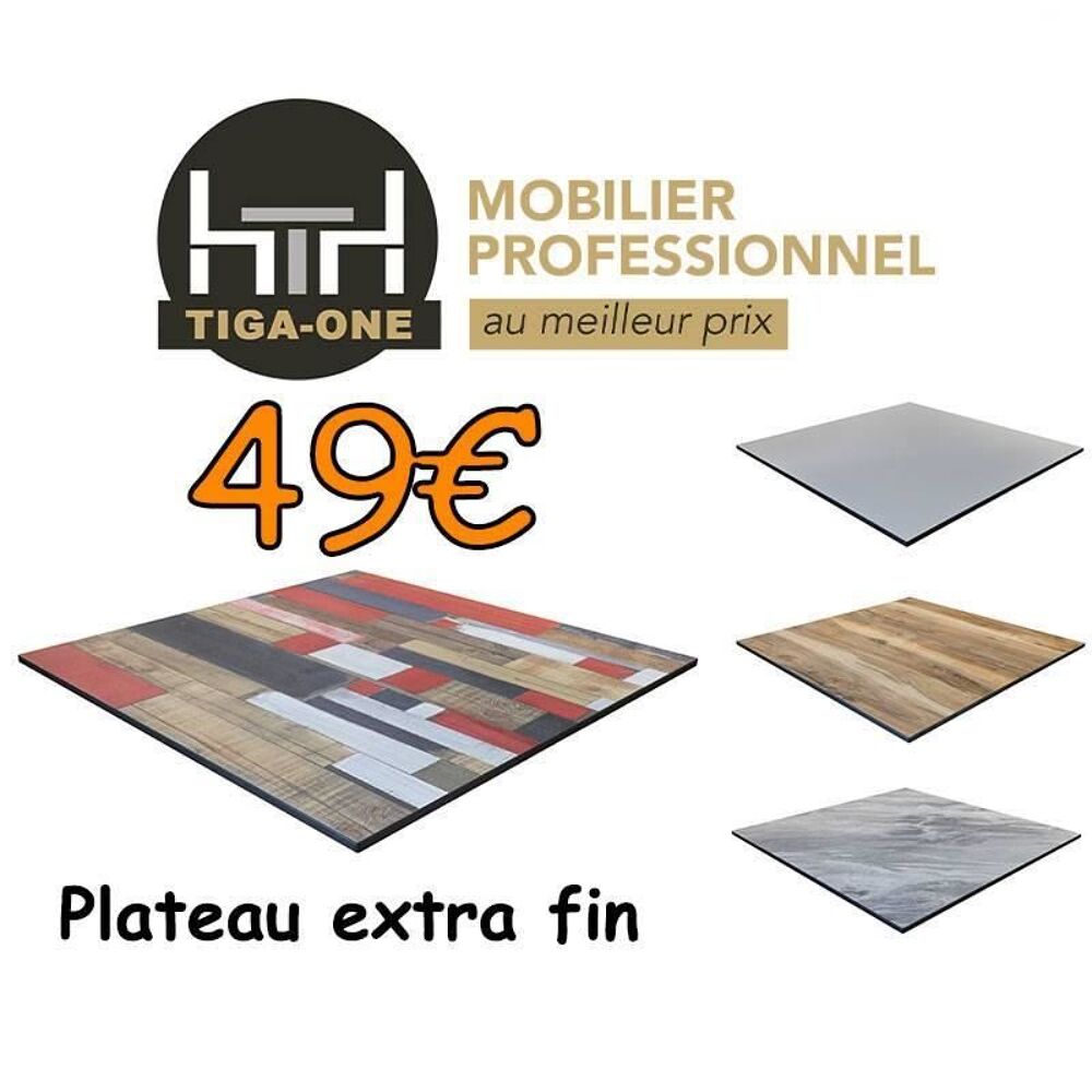   Plateau fin pour intrieur et extrieur   