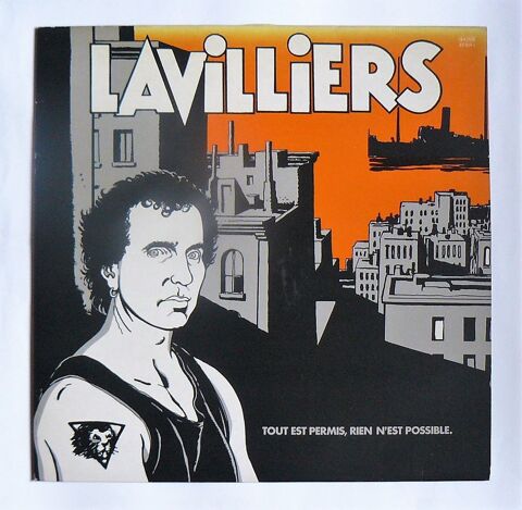 LP Bernard LAVILLIERS : Tout est permis, tous est possible 12 Argenteuil (95)