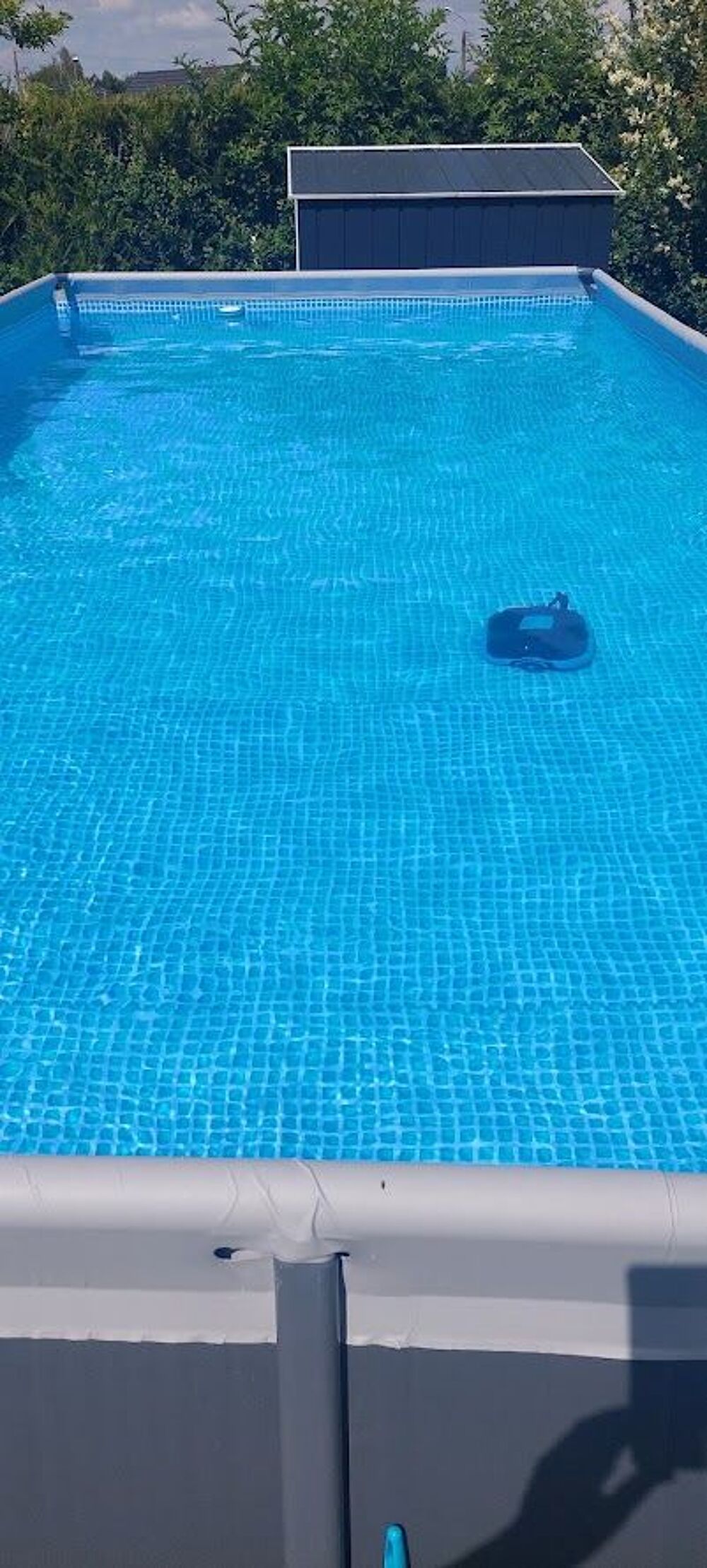 piscine hors sol Intex XTR 32m3 et son &eacute;quipement Jardin